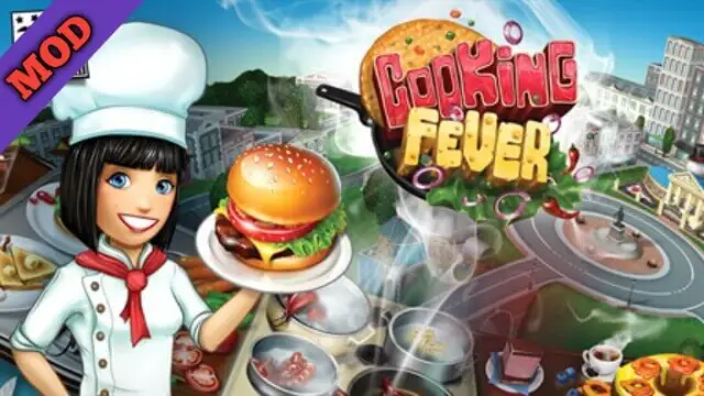تنزيل لعبة حمى الطهي Cooking Fever مهكرة 2021 للاندرويد